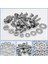 1110 Pcs Fındık ve Cıvatalar Çiftlik Kiti, Vidalar, Fındık, Cıvatalar ve Yıkacılar Paslanmaz Çelik Kiti (4-40 6-32 8-32 10-24) (Yurt Dışından) 2