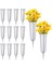 12 Pcs Mezarlık Vazri Varlıklar Memorial Floral Vazolar Mezar Çiçek Tutucu Koni Grey Gri (Yurt Dışından) 3