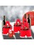 6 Pack Christmas Santa Pantolon Hediye Çantaları, Küçük Şeker Çantaları, Noel Partileri Dekoratif Hediye Poşetleri Hediyeler Için (Yurt Dışından) 2