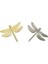 6pcs Dragonfly Peçete Yüzüğü Gümüş Dıy Hotel Düğün Ziyafet Masası Ekran Metal Peçete Tokası Noel Dekorasyonu (Yurt Dışından) 5
