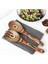 10 Inç Pakkawood Salata Maşa - Salata, Makarna, Meyveler, Mutfak Yemek Araçları Için Set Mesliler (Yurt Dışından) 3