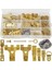 282PCS Metal Fotoğraf Kanca Fotoğraf Çerçevesi Asma Montaj Aksesuarları Çok Amaçlı Saat Duvar Çizim Askı Kiti (Yurt Dışından) 2