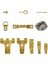 282PCS Metal Fotoğraf Kanca Fotoğraf Çerçevesi Asma Montaj Aksesuarları Çok Amaçlı Saat Duvar Çizim Askı Kiti (Yurt Dışından) 4