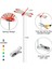 15PCS Dekoratif Yusufçuk Klipler Bahçe Için Dekor, 9.8 Inç Uzunluğunda, Çok Renkli Çok Yönlü Klipsli Bitki Dekorasyonu (Yurt Dışından) 5
