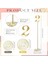 20 Pcs Metal Tablo Numaraları 1-20 Düğün Resepsiyonu Için Tablo Numaraları 12 Inç Parti Tablo Numarası Sağlam Tutucu Taban (Yurt Dışından) 3