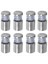 3/4 Dia x 1inch (19X25MM) Standoff Vidaları Duvar Montajlı Işaret Tutucuları Akrilik Cam Çiviler 8 Pcs (Yurt Dışından) 1