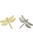 6pcs Dragonfly Peçete Yüzüğü Altın Dıy Hotel Düğün Ziyafet Masası Ekran Metal Peçete Tokası Noel Dekorasyonu (Yurt Dışından) 2