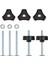 5 Paket M8 T Track Bolts Düğüm Kiti 4 Inç T Yuva Cıvataları Yıkacılarla T Track Aksesuarları Ahşap Işleme Jigleri (Yurt Dışından) 3