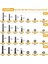 1120PCS Metrik Vidalı Çiftlik M3/m4/m5/m6, Cıvatalar ve Fındık Kiti, Metrik Cıvata Çiftliği, Sınıf 10.9 Alaşımlı Çelik (Yurt Dışından) 4