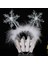 6 Pcs Noel Süsleri Noel Headress Snowflake Head Band Noel Parti Malzemeleri Beyaz (Yurt Dışından) 5
