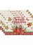 4pcs Noel Ağaçları Kar Pembe Noel Placemats Mutfak Yemek Dekorasyonu Için Kış Masa Paspasları K (Yurt Dışından) 5