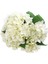 Yapay Çiçekler Ipek 7 Büyük Kafa Hyrangea Buket Düğün, Oda, Ev, Otel, Parti Dekorasyonu ve Tatil Hediyesi Beyaz (Yurt Dışından) 1