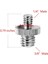 1/4 Ila 3/8 Vida Adaptör Dönüştürücü Dişli Vidalar Adaptör Spigot Vida Montajı Kamera Tripod Monopod Ballhead Flash Işık Stand Omuz Teçhizat (Yurt Dışından) 4
