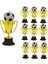 Mini Futbol Topu ile 10 Adet Mini Kupalar, Parti Iyilikleri Için Gold Trophy Ödülü, Sahne, Ödül (Yurt Dışından) 1
