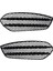 Sis Işık Kapağı Izgara Ön Tampon Mercedes Benz Cla Sınıf C117 CLA200 250 CLA45 Amg 2013-2015 Grill Izgara Kiti (Yurt Dışından) 1