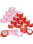 24PCS 4 Oz Kalp Şeklindeki Metal Teneke, Boş Çay Işığı Kalıp Kalp Şekilli Kutu Açık Pencere Kapakları Teneke Mum Kaplar (Yurt Dışından) 1