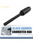 Beş Delikten Dört Delikli Dönüşüm Çubuğu Chuck Black Electric Hammer Dönüştürücü Dönüşüm Çubuğu Düz (Yurt Dışından) 5