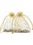 100PCS 10X15CM Kirpik Baskılı Altın Organze Çantaları Mücevher Torbası Çantalar Organze Çekiliş Torbaları Düğün Iyilikleri Şeker Hediye Çantaları (Yurt Dışından) 2