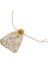 100PCS 10X15CM Kirpik Baskılı Altın Organze Çantaları Mücevher Torbası Çantalar Organze Çekiliş Torbaları Düğün Iyilikleri Şeker Hediye Çantaları (Yurt Dışından) 3
