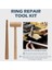 Kuyumcu Araç Seti, Yüzük Yapma Kiti, Silversmith Starter-Kit, Yüzük Boyutlandırma Mandrel Ölçüm Aracı, Kuyumcu Testere Çerçevesi, Malzemeler (Yurt Dışından) 3