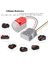 Dönüştürücü Aadpter Milwaukee 18V Li-Ion Pil Güç Tekerleği Inverter Kova Artış Voltaj Regülatörü (Yurt Dışından) 4