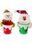 Noel Şeker Kavanozu Noel Ikramları Jar Santa Candy Jar Snowman-Candy Şeker Jar Noel Şeker Tanist (Yurt Dışından) 1