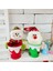 Noel Şeker Kavanozu Noel Ikramları Jar Santa Candy Jar Snowman-Candy Şeker Jar Noel Şeker Tanist (Yurt Dışından) 3