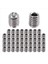 50PCS M2.5 x 3mm Paslanmaz Çelik Altıgen Soket Set Grub Vidaları Başsız Bardak Noktası (Yurt Dışından) 2