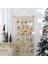 Cabys ile Kumaş Noel TAKVIMI24 Gün Geri Sayım Takvim Takılı Depolama Çantası Noel Tatil Homewalldecoration (Yurt Dışından) 2