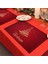 Merry Noel Ağacı Placemats Seti 6, Kaymaz/silme Temiz Keten Yemek Masası Paspas Seti, Isıya Dayanıklı Masa Astarı (Yurt Dışından) 4