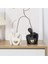 Mini Çift Heykel Tv Standı Dekor Soyut Heykel Knick Knacks Ev Dekor Çiftleri Aşk Ofis Şovu Parçaları Siyah B (Yurt Dışından) 5