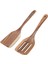 Musowood Tik Maddi Ahşap Spatula Özel Pişirme Spatula Yapışmaz Tava Kızartma Spatula Yuvalı Spatula Mutfak Spatula (Yurt Dışından) 1