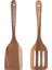 Musowood Tik Maddi Ahşap Spatula Özel Pişirme Spatula Yapışmaz Tava Kızartma Spatula Yuvalı Spatula Mutfak Spatula (Yurt Dışından) 3