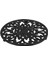 Yuvarlak Dökme Demir Trivet 6.7 Inç Demir Isı Izleme Trivet Mutfak Yemek Masası Dekoru Için Kayan Olmayan Potholders (Yurt Dışından) 2