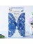 20 Set Kelebek Davet Kartları Dantel Düğün Davetiyeleri Zarflarla (Mavi Glitter) (Yurt Dışından) 5