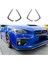 Araba Ön Tampon Ayırıcı Spoiler Sis Lambası Spoyler Kapak Süslemesi Için Subaru Wrx Sti Va 2014-2016 Parlak Siyah (Yurt Dışından) 2