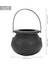 10PCS Siyah Kazan Şeker Tutucu Tat Saplı Halloween Şeker Kovası Kettle Mini Siyah Cadı Kazanı Cadılar Bayramı (Yurt Dışından) 4