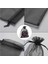 100PCS Siyah Organze Hediye Çantaları 9X12CM, Örgü Düğün Iyilik Çantaları Mücevher Makyajı Için Brawstring ile Şeker Bebek Duşu (Yurt Dışından) 4