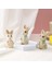3pcs Paskalya Günü Tavşan Dekoru Paskalya Bahar Tavşanı Dekoru Paskalya Dekoru Hediye Için El Yapımı Figürinler (Yurt Dışından) 5