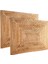 2 Adet Masa Paspasları Kaymaz Rattan Placemats Yemek Masası Isıya Dayanıklı Dokuma Yer Paspasları Yalıtım Isıya Dayanıklı Paspaslar (Yurt Dışından) 4