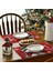 Kırmızı Noel Kış Placemats Seti 6, 12X18 Inç Mevsimlik Noel Tatil Masası Paspasları (Yurt Dışından) 2