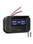 2pcs 12V Rv USB Çıkışı, 36W Çift Qc3.0 USB Araç Şarj Cihazı Soketi Güç Çıkışı Kapalı, 12V 24V Araç Şarj Cihazı Anahtarı Panel (Yurt Dışından) 4