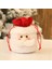 3 Pcs Noel Hediye Bebek Çantaları Şeker Çantaları Drawstring 3D Xmas Şeker Elma Çantaları Snowman-Elk-Santa-Claus Style B (Yurt Dışından) 2