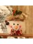 3 Pcs Noel Hediye Bebek Çantaları Şeker Çantaları Drawstring 3D Xmas Şeker Elma Çantaları Snowman-Elk-Santa-Claus Style B (Yurt Dışından) 3