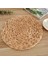 Yuvarlak Dokuma Rattan Placemats, Doğal Hasır Paspaslar, Su Sümbül Saman Örgülü Placemats, 6 Set (Yurt Dışından) 3