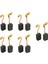 10PCS Karbon Fırçaları Motor Kömür Fırçaları CB459 Mkt GA4530R Yedek GA4534 GA5034 JS1000 GA5030 Açı Tarmer (Yurt Dışından) 1