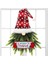 Ön Kapı Için Noel Çelengi, Aydınlatılmış Gnome Noel Kapı Çelengi, Yapay Santa Xmas Kapı Için Asılı Işareti (Yurt Dışından) 2