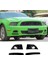 Ford Mustang Için 2010-2014 Araba Ön Sis Lambası Kapağı Kaplama Süslemesi Etiket Aksesuarları (Yurt Dışından) 3