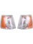 1 Çift Dönüş Sinyali Köşe Lambası, Volvo Için 1990-1995 Için Sağda Sol Solda 940 960 740 Araç Stil Değiştirme 13696091 VO2520105 (Yurt Dışından) 2