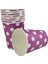 Paket 10 250 ml Kağıt Bardak - Polka Dot Tasarımı - Yaz Barbekü Partisi Tek Kullanımlık Sofra Takımı - Renk Moru (Yurt Dışından) 2